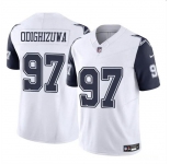 Men's Dallas Cowboys #97 Osa Odighizuwa White F.U.S.E Vapor Untouchable Limited Stitched Football Jersey
