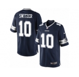Men's Nike Dallas Cowboys #10 Ryan Switzer Limited Navy Blue Team Color NFL Jersey