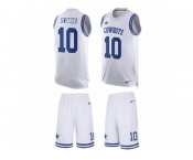 Men's Nike Dallas Cowboys #10 Ryan Switzer Limited White Tank Top Suit NFL Jersey