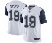 Men's Nike Dallas Cowboys #19 Amari Cooper Limited White Rush Vapor Untouchable NFL Jersey