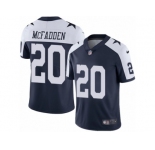 Men's Nike Dallas Cowboys #20 Darren McFadden Vapor Untouchable Limited Navy Blue Throwback Alternate NFL Jersey