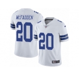 Men's Nike Dallas Cowboys #20 Darren McFadden Vapor Untouchable Limited White NFL Jersey