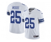 Men's Nike Dallas Cowboys #25 Xavier Woods Vapor Untouchable Limited White NFL Jersey