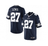 Men's Nike Dallas Cowboys #27 Jourdan Lewis Limited Navy Blue Team Color NFL Jersey