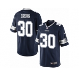 Men's Nike Dallas Cowboys #30 Anthony Brown Limited Navy Blue Team Color NFL Jersey