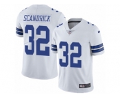 Men's Nike Dallas Cowboys #32 Orlando Scandrick Vapor Untouchable Limited White NFL Jersey