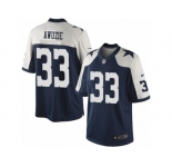 Men's Nike Dallas Cowboys #33 Chidobe Awuzie Limited Navy Blue Throwback Alternate NFL Jersey