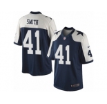 Men's Nike Dallas Cowboys #41 Keith Smith Limited Navy Blue Throwback Alternate NFL Jersey