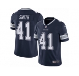 Men's Nike Dallas Cowboys #41 Keith Smith Vapor Untouchable Limited Navy Blue Team Color NFL Jersey