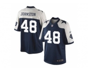 Men's Nike Dallas Cowboys #48 Daryl Johnston Navy Blue Limited Alternate Throwback Jersey