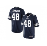Men's Nike Dallas Cowboys #48 Daryl Johnston Navy Blue Limited Home Jersey