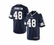 Men's Nike Dallas Cowboys #48 Daryl Johnston Navy Blue Limited Home Jersey