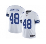 Men's Nike Dallas Cowboys #48 Daryl Johnston Vapor Untouchable Limited White NFL Jersey