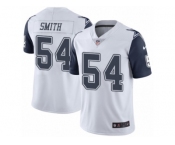 Men's Nike Dallas Cowboys #54 Jaylon Smith Limited White Rush NFL Jersey