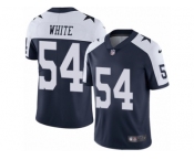 Men's Nike Dallas Cowboys #54 Randy White Vapor Untouchable Limited Navy Blue Throwback Alternate NFL Jersey
