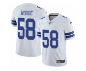 Men's Nike Dallas Cowboys #58 Damontre Moore Vapor Untouchable Limited White NFL Jersey