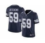 Men's Nike Dallas Cowboys #59 Anthony Hitchens Vapor Untouchable Limited Navy Blue Team Color NFL Jersey