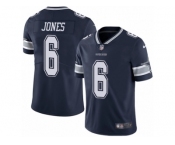 Men's Nike Dallas Cowboys #6 Chris Jones Vapor Untouchable Limited Navy Blue Team Color NFL Jersey