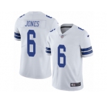 Men's Nike Dallas Cowboys #6 Chris Jones Vapor Untouchable Limited White NFL Jersey
