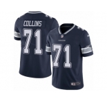 Men's Nike Dallas Cowboys #71 La'el Collins Vapor Untouchable Limited Navy Blue Team Color NFL Jersey