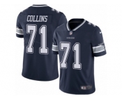 Men's Nike Dallas Cowboys #71 La'el Collins Vapor Untouchable Limited Navy Blue Team Color NFL Jersey