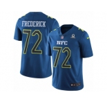 Men's Nike Dallas Cowboys #72 Travis Frederick Limited Blue 2017 Pro Bowl NFL Jersey