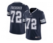 Men's Nike Dallas Cowboys #72 Travis Frederick Vapor Untouchable Limited Navy Blue Team Color NFL Jersey