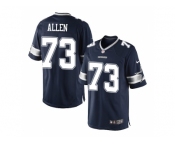 Men's Nike Dallas Cowboys #73 Larry Allen Navy Blue Limited Jersey