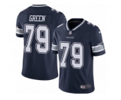 Men's Nike Dallas Cowboys #79 Chaz Green Vapor Untouchable Limited Navy Blue Team Color NFL Jersey