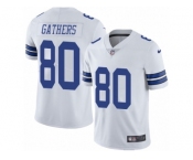 Men's Nike Dallas Cowboys #80 Rico Gathers Vapor Untouchable Limited White NFL Jersey