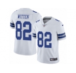 Men's Nike Dallas Cowboys #82 Jason Witten Vapor Untouchable Limited White NFL Jersey