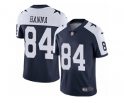 Men's Nike Dallas Cowboys #84 James Hanna Vapor Untouchable Limited Navy Blue Throwback Alternate NFL Jersey