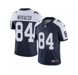Men's Nike Dallas Cowboys #84 Jay Novacek Vapor Untouchable Limited Navy Blue Throwback Alternate NFL Jersey