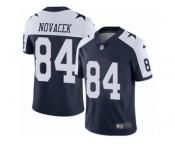 Men's Nike Dallas Cowboys #84 Jay Novacek Vapor Untouchable Limited Navy Blue Throwback Alternate NFL Jersey