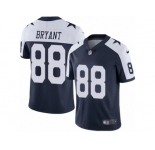 Men's Nike Dallas Cowboys #88 Dez Bryant Vapor Untouchable Limited Navy Blue Throwback Alternate NFL Jersey