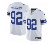 Men's Nike Dallas Cowboys #92 Cedric Thornton Vapor Untouchable Limited White NFL Jersey