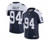 Men's Nike Dallas Cowboys #94 Charles Haley Vapor Untouchable Limited Navy Blue Throwback Alternate NFL Jersey