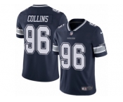 Men's Nike Dallas Cowboys #96 Maliek Collins Vapor Untouchable Limited Navy Blue Team Color NFL Jersey