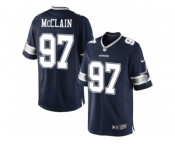 Men's Nike Dallas Cowboys #97 Terrell McClain Limited Navy Blue Team Color NFL Jersey