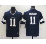 Nike Cowboys #11 Micah Parsons Navy Blue Team Color Men's Stitched NFL Vapor Untouchable Limited Jersey