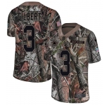 Nike Cowboys #3 Garrett Gilbert Camo Men's Stitched NFL Limited Rush Realtree Jersey
