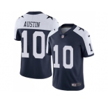 Nike Dallas Cowboys #10 Tavon Austin Navy Blue Thanksgiving Men Stitched NFL Vapor Untouchable Limited Throwback Jersey