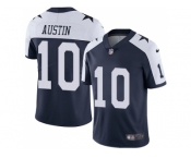 Nike Dallas Cowboys #10 Tavon Austin Navy Blue Thanksgiving Men Stitched NFL Vapor Untouchable Limited Throwback Jersey