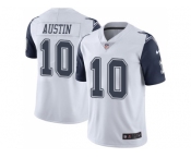 Nike Dallas Cowboys #10 Tavon Austin White Men Stitched NFL Limited Rush Jersey