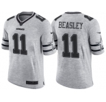 Nike Dallas Cowboys #11 Cole Beasley 2016 Gridiron Gray II Men's NFL Limited Jersey
