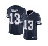 Nike Dallas Cowboys #13 Michael Gallup Navy Blue Team Color Men Stitched NFL Vapor Untouchable Limited Jersey