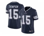 Nike Dallas Cowboys #15 Deonte Thompson Navy Blue Team Color Men Stitched NFL Vapor Untouchable Limited Jersey