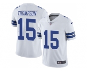 Nike Dallas Cowboys #15 Deonte Thompson White Men Stitched NFL Vapor Untouchable Limited Jersey