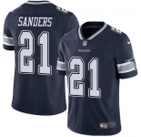 Nike Dallas Cowboys #21 Deion Sanders Navy Blue Team Color Men's Stitched NFL Vapor Untouchable Limited Jersey