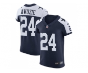 Nike Dallas Cowboys #24 Chidobe Awuzie Navy Blue Thanksgiving Men Stitched NFL Vapor Untouchable Throwback Elite Jersey